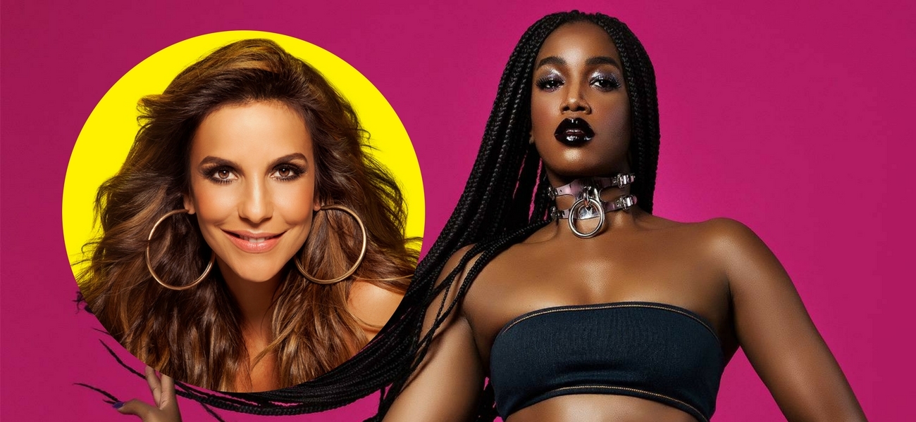Parceria entre Iza e Ivete Sangalo pode estar perto de acontecer