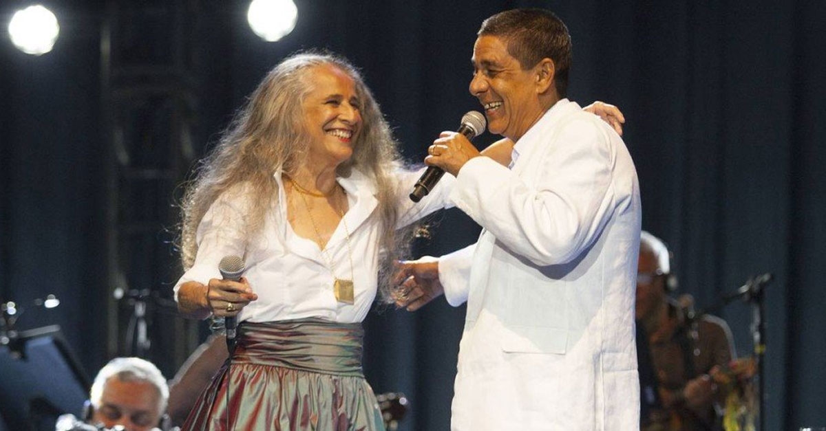 Maria Bethânia e Zeca Pagodinho anunciam novas datas da turnê conjunta