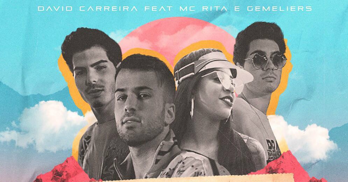 David Carreira, astro pop português de olho no mercado brasileiro, lança clipe com MC Rita e Gemeliers.