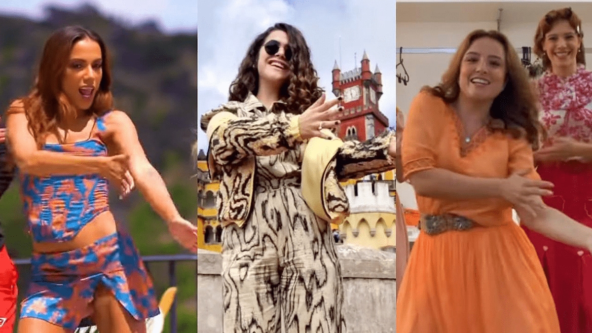 Challenge de “Que Rabão” coloca Maisa, Gkay, Larissa Manoela e mais famosos para dançar