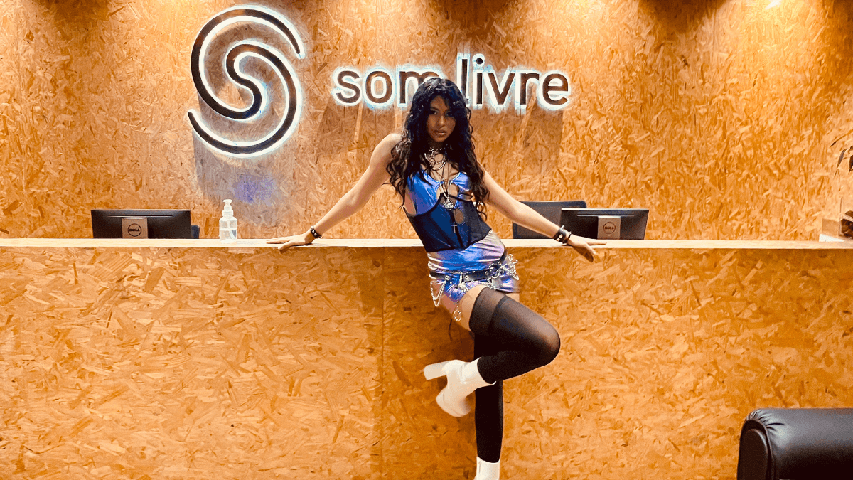 Wenny visita uma das maiores gravadoras do Brasil