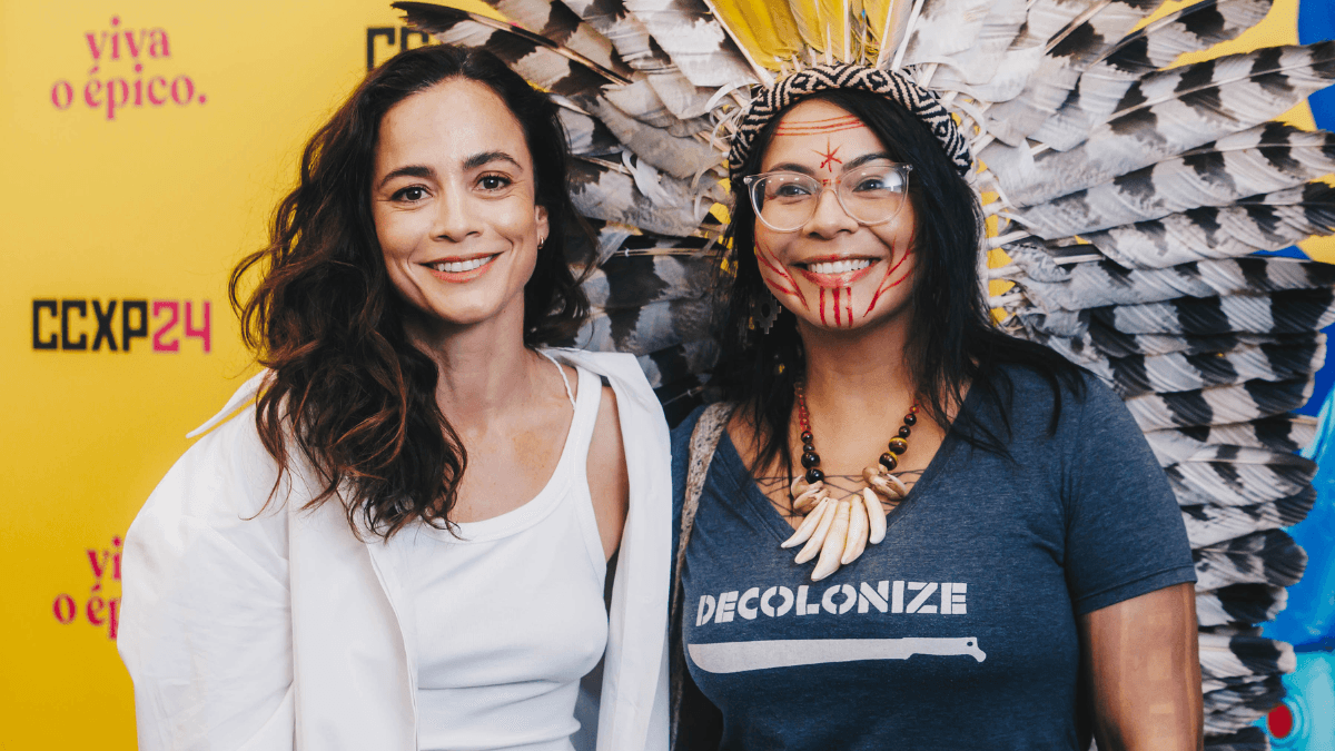 Alice Braga e Daiara Tukano resgatam história de indígenas perseguidos durante a ditadura na audiossérie “Yawara”