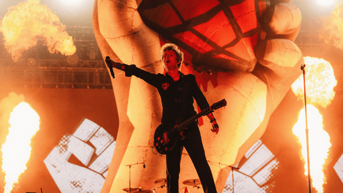 Green Day no The Town 2025: nostalgia e hits em noite histórica
