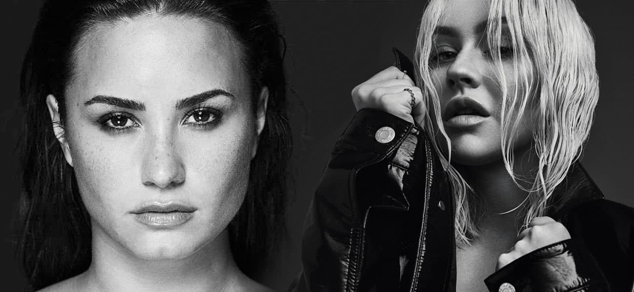 CORRE! De surpresa, Christina Aguilera lança o clipe de “Fall In Line” parceria com Demi Lovato