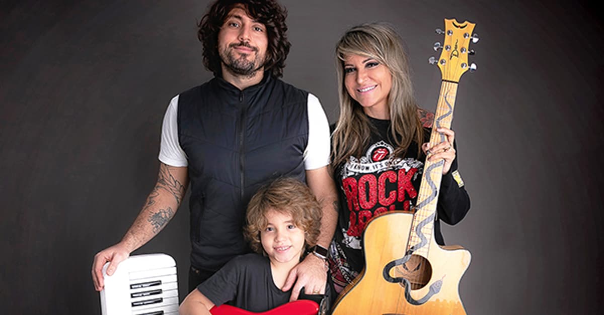Família de roqueiros será atração musical na area vip do Rock in Rio