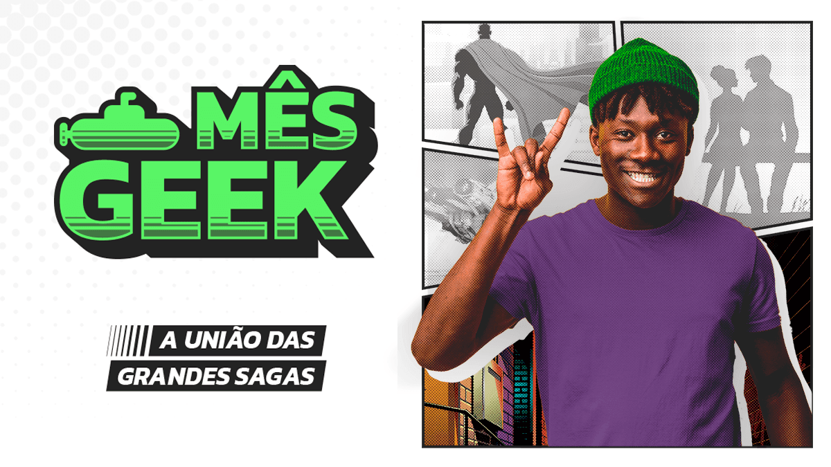 <strong>Mês Geek no Submarino tem descontos especiais, lives e ações exclusivas com clientes e sublovers</strong>
