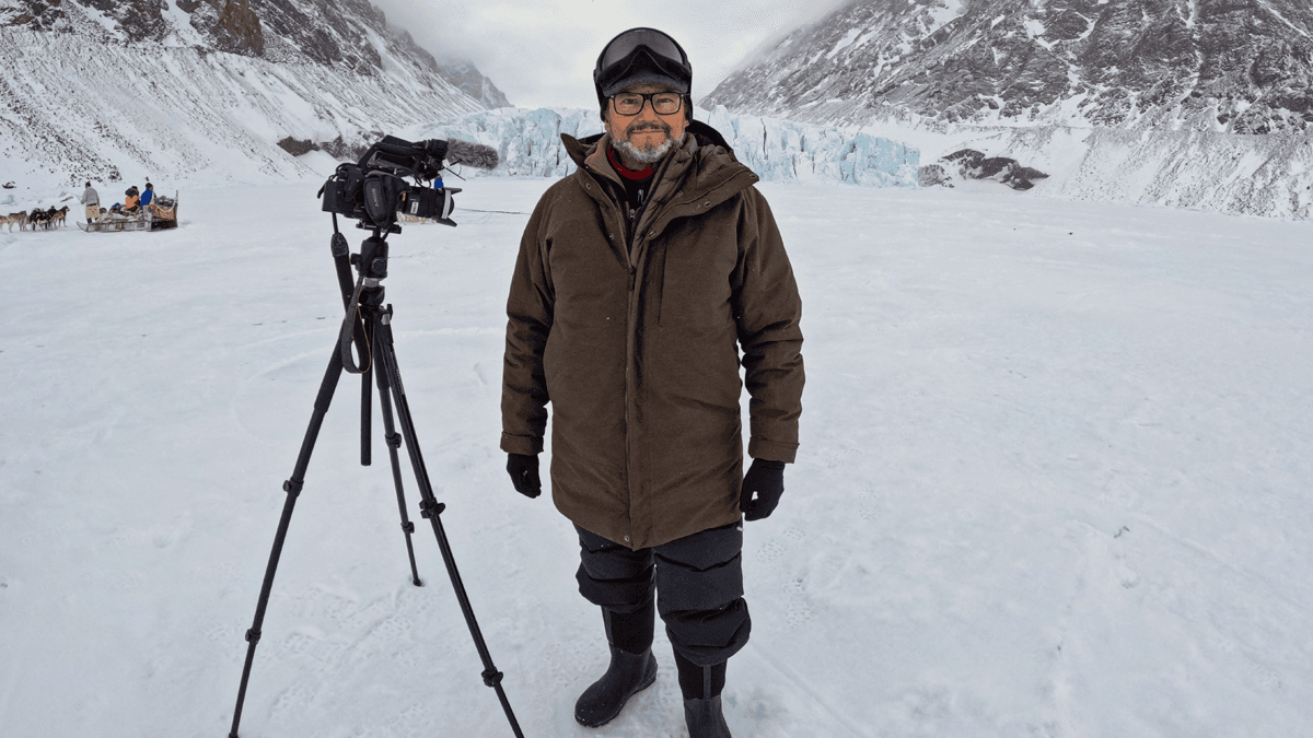 Ernesto Paglia registra os impactos das mudanças climáticas na série documental “3x Ártico – O Alerta do Gelo” do Globoplay  