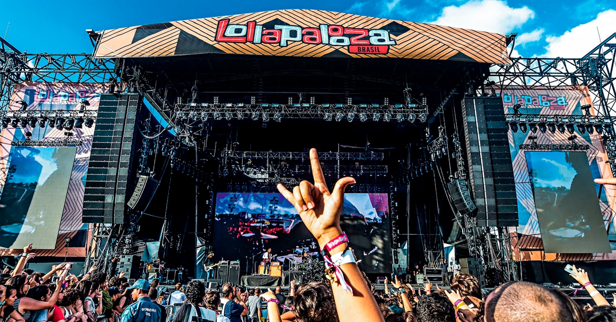Lollapalooza inicia pré venda ingressos nesta quarta; saiba mais!