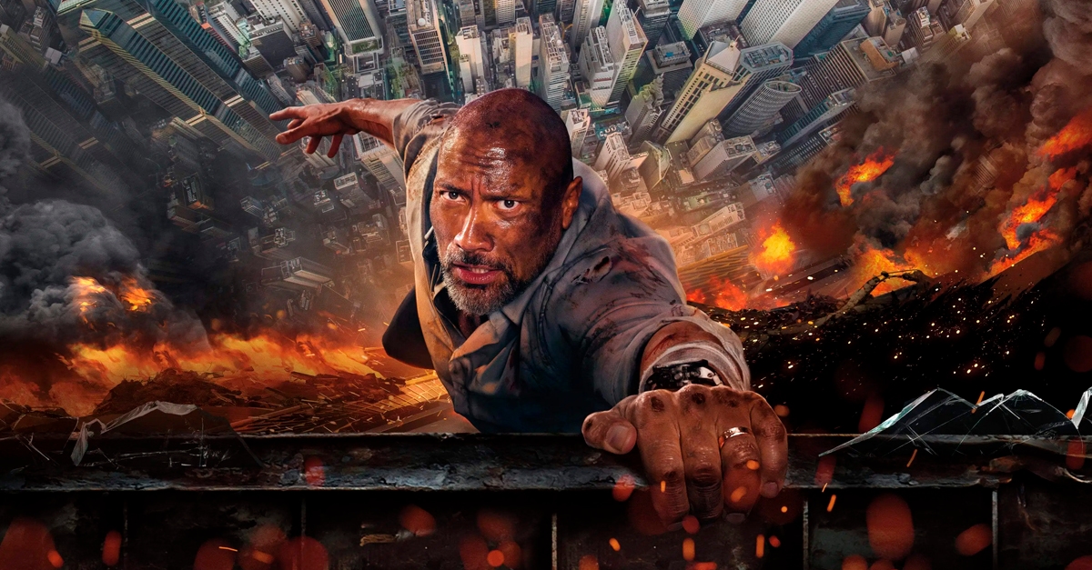 Rede Globo exibe “Arranha-Céu: Coragem Sem Limite” no Tela Quente desta segunda