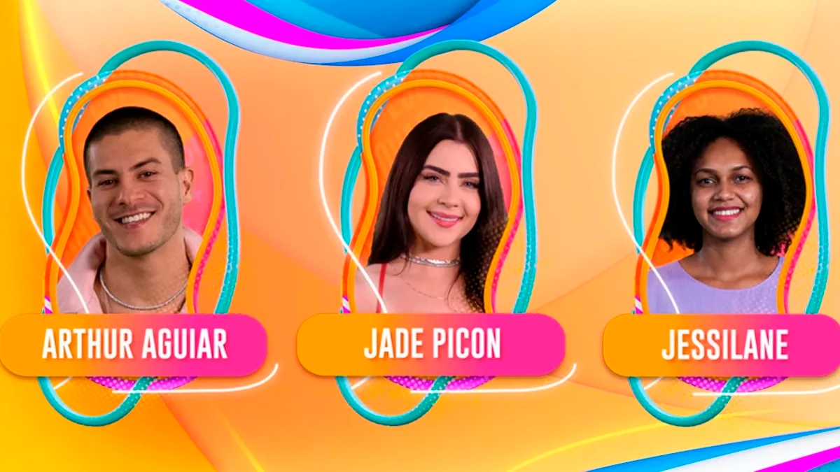 BBB22: Jade Picon, Arthur Aguiar e Jessi disputam 7º paredão da edição; vote!