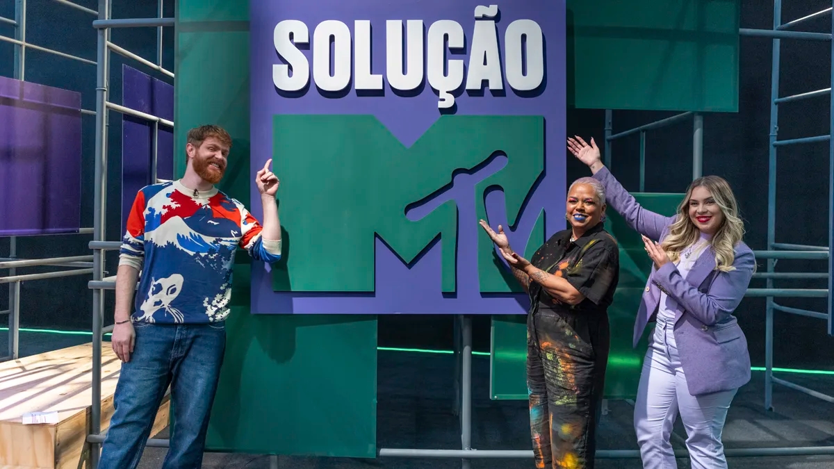 Erick Krominski, Giselle Santos e Carol Lourenço unem empreendedorismo e inovação no reality show Solução MTV